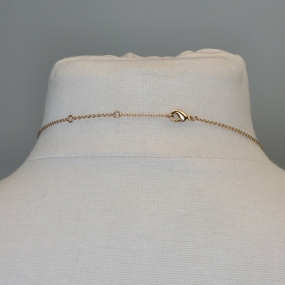 Gold Tassle Chain Necklace - Picture 4 of 4